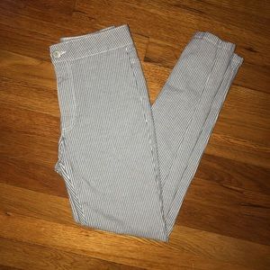 free people belle printed skinny pants